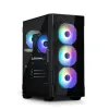 ATX pusiau bokšto tipo korpusas Zalman I3 NEO TG BLACK Juoda