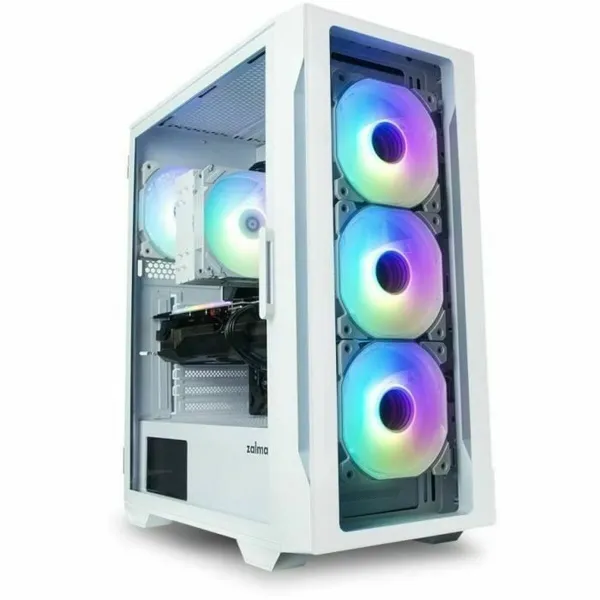 ATX pusiau bokšto tipo korpusas Zalman I3 NEO TG WHITE Balta
