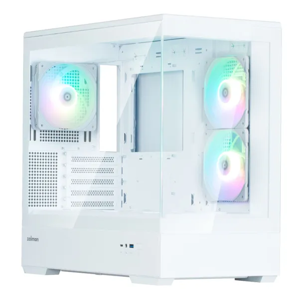 ATX pusiau bokšto tipo korpusas Zalman P30 V2 Balta