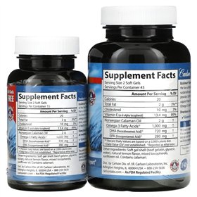 Išmanusis Omega-3, 1000 mg natūralios citrinos skonio – 90 + 30 minkštųjų kapsulių