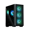 ATX pusiau bokšto tipo korpusas Zalman M4 Black Mini Tower Juoda