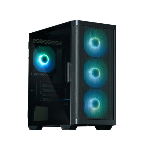 ATX pusiau bokšto tipo korpusas Zalman M4 Black Mini Tower Juoda