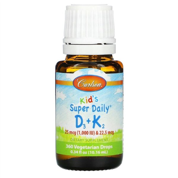 Kid's Super Daily D3 + K2 - 10 ml.