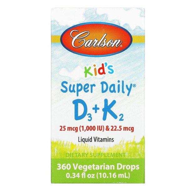 Kid's Super Daily D3 + K2 - 10 ml.