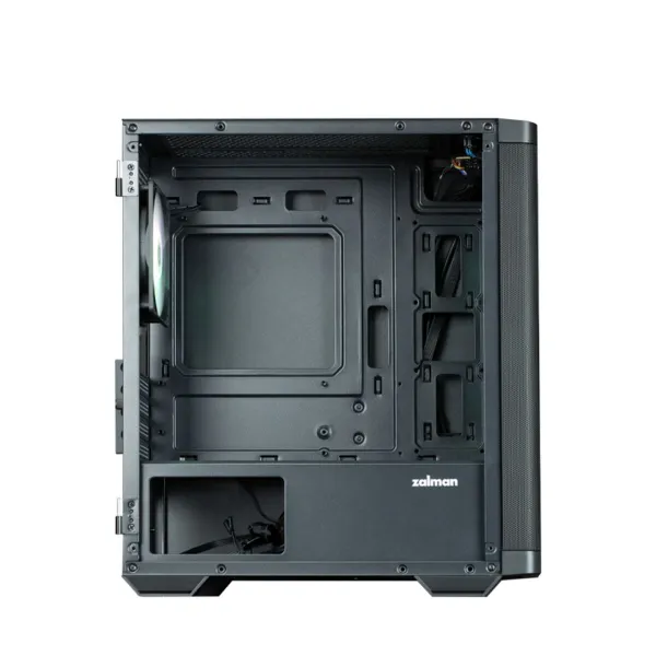 ATX pusiau bokšto tipo korpusas Zalman M4 Black Mini Tower Juoda