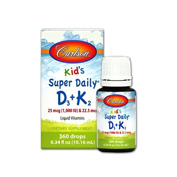 Kid's Super Daily D3 + K2 - 10 ml.
