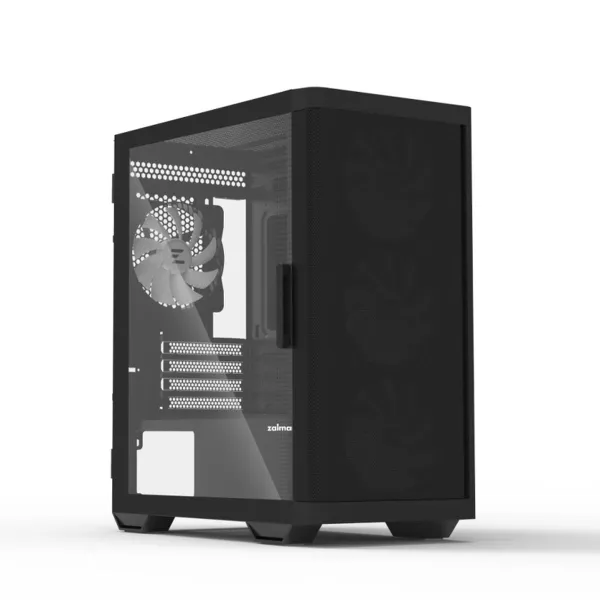 ATX pusiau bokšto tipo korpusas Zalman M4 Black Mini Tower Juoda
