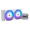 Kārbas ventilators Zalman ALPHA2 A24 WHITE Ø 12 cm