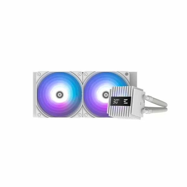 Kārbas ventilators Zalman ALPHA2 A24 WHITE Ø 12 cm