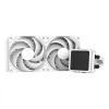 Kvadratinis ventiliatorius Zalman ALPHA2 DS A24 WHITE Ø 12 cm (1 vnt.)