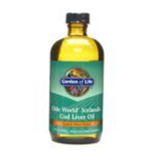 Olde World Icelandic Cod Liver Oil, Lemon Mint - 236 ml.