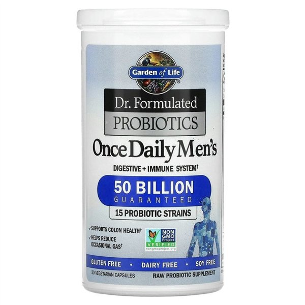 Dr. Formulated Probiotics Once Daily Men's - 30 vcaps