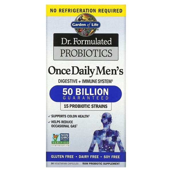 Dr. Formulated Probiotics Once Daily Men's - 30 vcaps