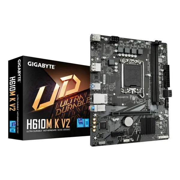 Pagrindinė plokštė Gigabyte H610M K V2 INTEL H610 LGA 1700