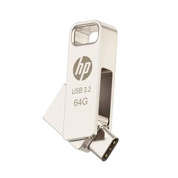 USB Zibatmiņa HP HPFD206C-A-64 Metāls 64 GB