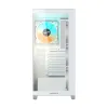 ATX Semi-tower Korpus Gigabyte C500 PANORAMIC STEALTH Valge