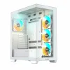 ATX Semi-tower Korpus Gigabyte C500 PANORAMIC STEALTH Valge