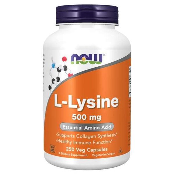 L-lizīns, 500 mg - 250 v-kapsulas | Pirkt tiešsaistē — Megaluks