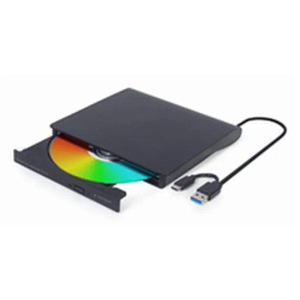 Išorinis diktofonas GEMBIRD DVD-USB-031 DVD-R 8x, DVD-R DL 6x, DVD-RW 6x, DVD-RAM 5x, DVD+R 8x, DVD+R DL 6x, DVD+RW 8x, DVD M-DI