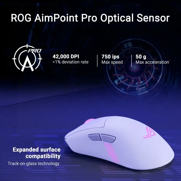 Mouse Asus 90MP04A0-BMUA10 White