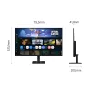 Näyttö Samsung LS32FM502EUXEN Full HD 32"