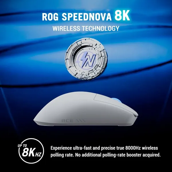 Mouse Asus 90MP0490-BMUA10 White