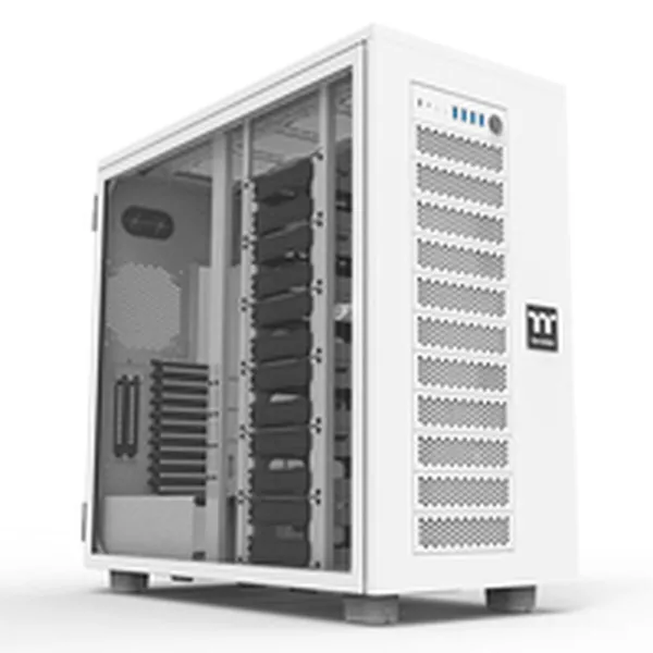 ATX pusiau bokšto tipo korpusas THERMALTAKE AX700 TG Balta Juoda