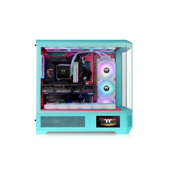 ATX pusiau bokšto tipo korpusas THERMALTAKE CA-11H-00FLWN-00 Mėtos