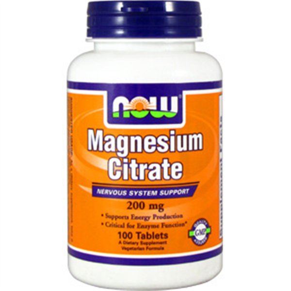 Magneesiumtsitraat, 200 mg - 100 tabletti | Osta veebist — Megaluks