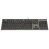 Keyboard A4 Tech KV-300H QWERTY Black Grey Monochrome Black/Grey