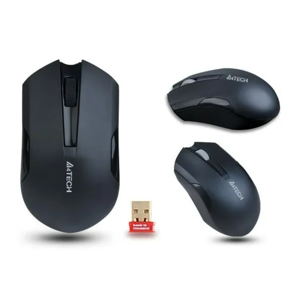 Bezvadu Pele A4 Tech G3-200N Melns