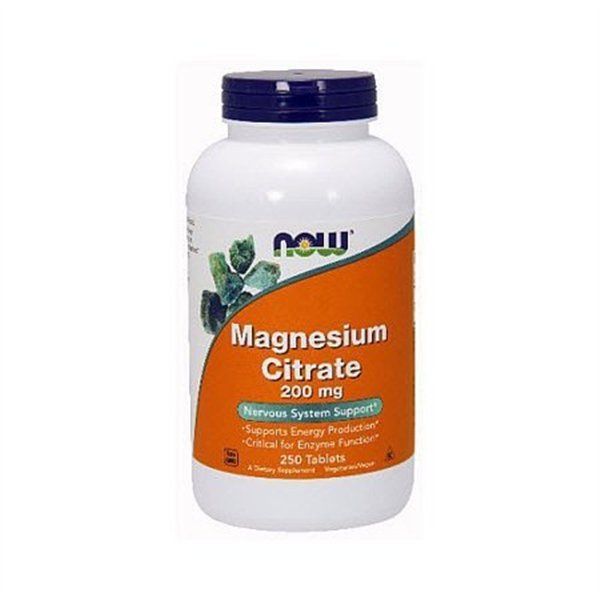 Magnesiumsitraatti, 200 mg - 250 tablettia | Osta verkosta — Megaluks