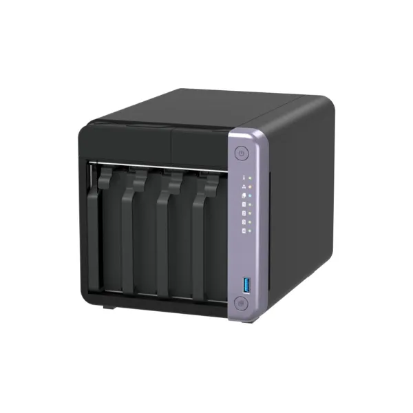 NAS Tīkla Suzrage Qnap TS-432X-4G Melns