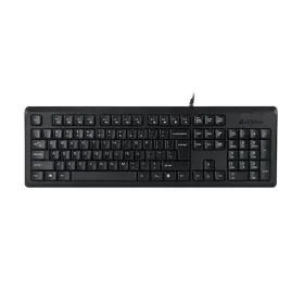 Keyboard A4 Tech KR-92 Black Monochrome English QWERTY