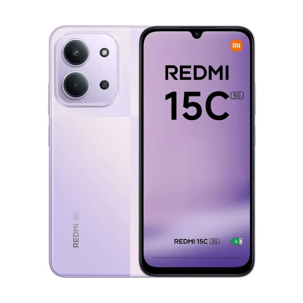 Smartphone Xiaomi Redmi 15C 6,9" Octa Core mediatek dimensity 6300 4 GB RAM 256 GB Purple