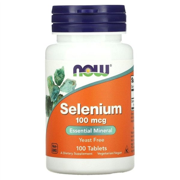 Selenium, 100mcg - 100 tabs