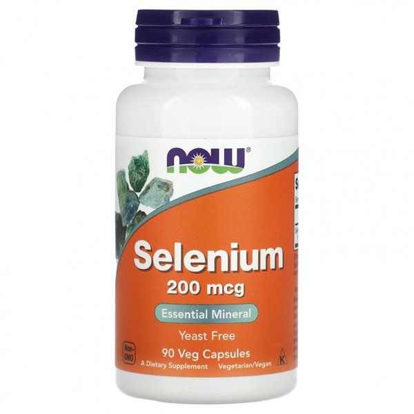 Selenium, 200mcg - 90 vcaps