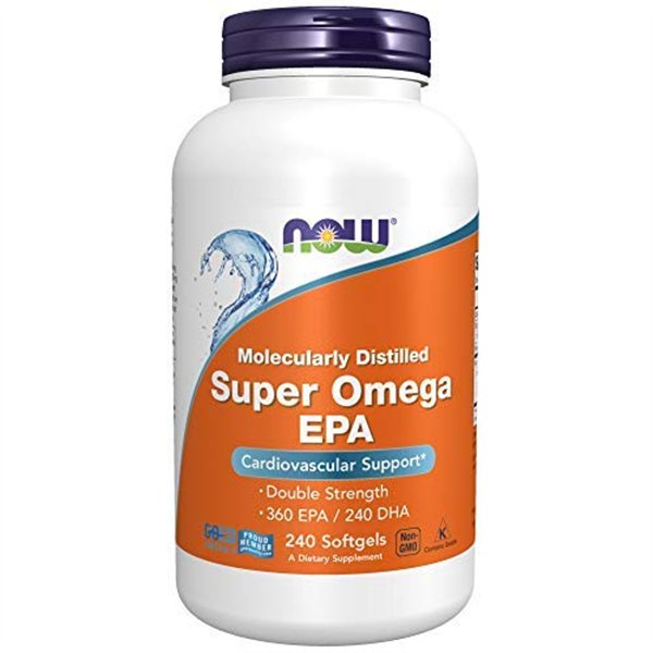 Super Omega EPA Molecularly Distilled - 240 softgels