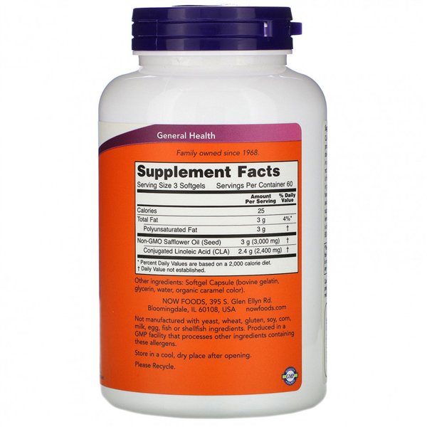 CLA, 800 mg - 180 pehmet kapslit | Osta veebist — Megaluks