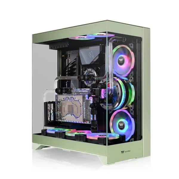 ATX Semi-tower Box THERMALTAKE CTE E550 TG Green
