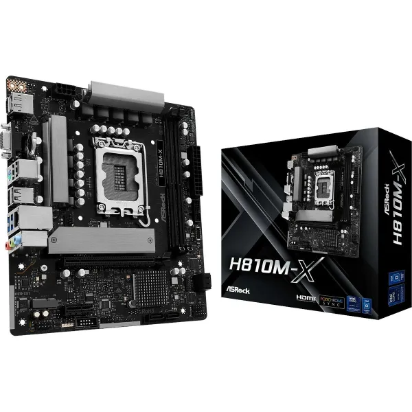Mātesplate ASRock H810M-X