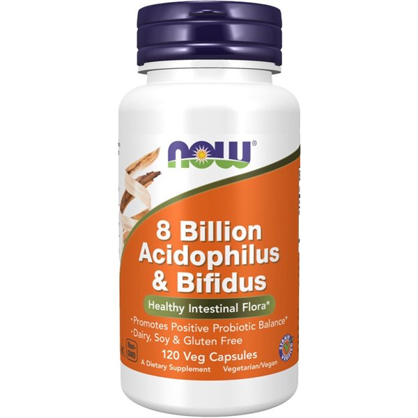 8 Billion Acidophilus & Bifidus - 120 vcaps