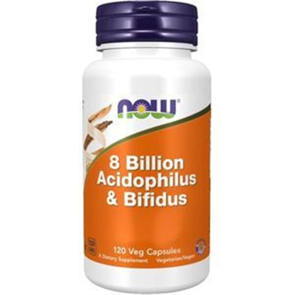 8 Billion Acidophilus & Bifidus - 120 vcaps
