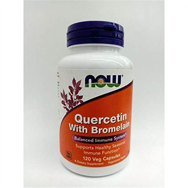 Quercetin with Bromelain - 120 vcaps