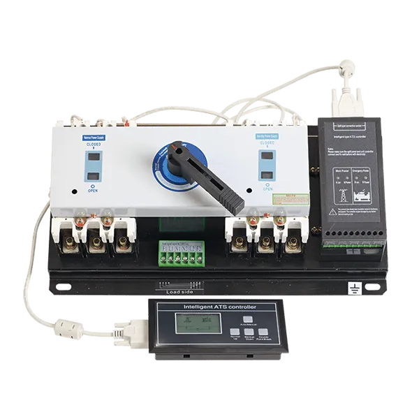 DUAL POWER SUPLLY AUTOMATIC SWITCH EQ1-800 800A WITH EXTENDED CONTROL BLOCK
