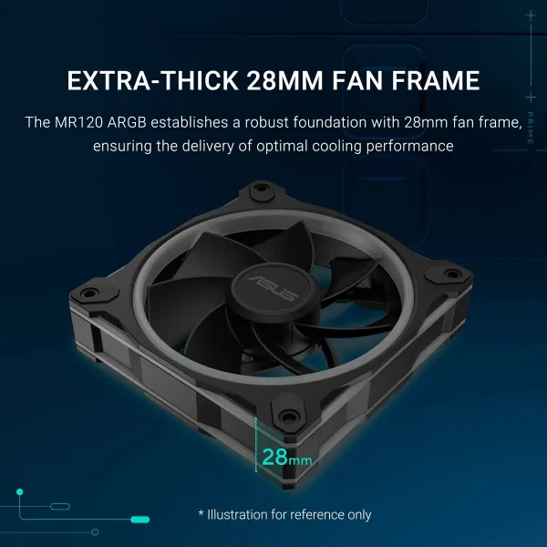 Box Ventilator Asus 90DA00I0-B09020 Ø 12 cm (3 Units)