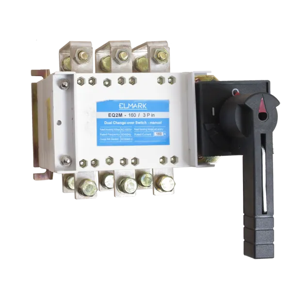 ДВОЙНОЙ ИСТОЧНИК ПИТАНИЯ РУЧНОЙ ПЕРЕКЛЮЧАТЕЛЬ EQ2M-400 400A 4P