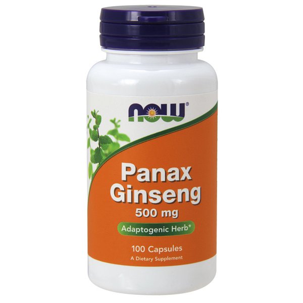 Panax ženšenis, 500 mg - 100 kapsulių | Pirkti internetu — Megaluks