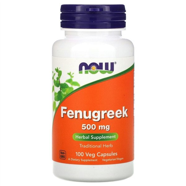 Fenugreek, 500mg - 100 vcaps