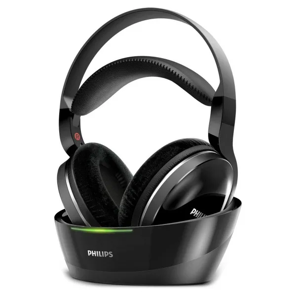 Uždaro tipo ausinės Philips Juoda Belaidis